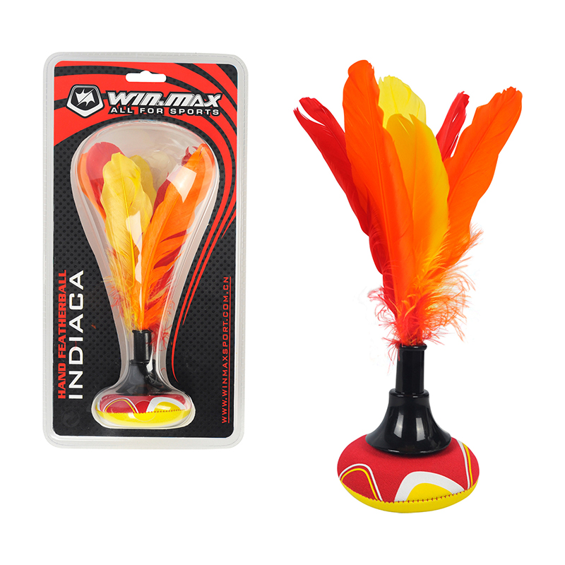 Feather Shuttlecock - Wahacz plażowy do zabawy Indiaca Peteca