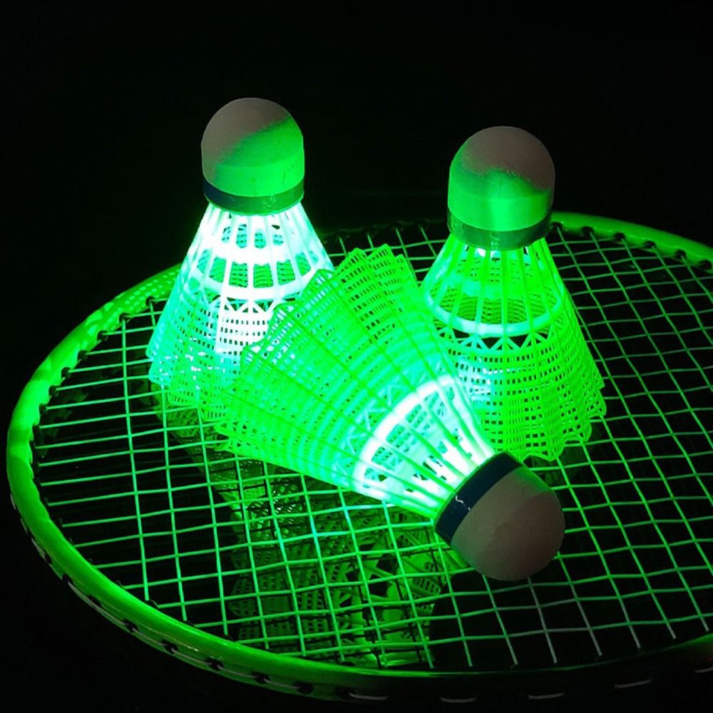 Feather Shuttlecock - Podświetlane diody LED Badminton Świecące kule
