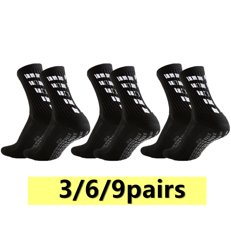 Sports Grip - 3/6/9 par męskich i damskich antypoślizgowych