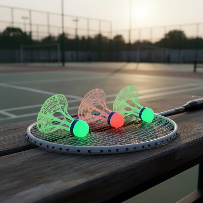 [J] 3/10 szt. LEDowe lotki do  – Badminton Shuttlecock recenzja i cena