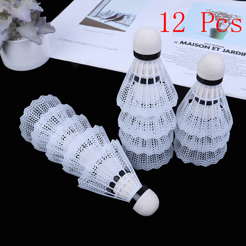 12 szt. Plastikowe lotka do gr – Feather Shuttlecock recenzja i cena