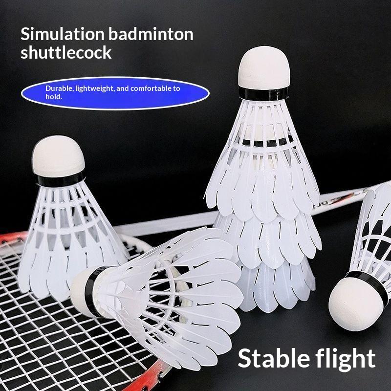 3/6/12 sztuk – trwałe piłeczki – Badminton Shuttlecock recenzja i cena