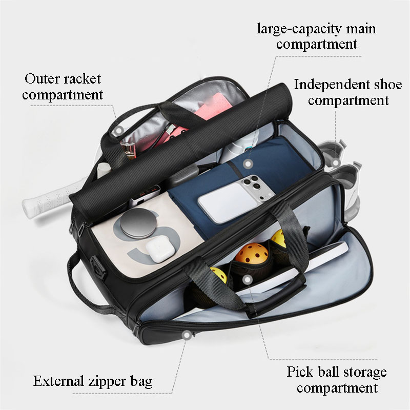 Torba tenisowa, duża pojemność – Badminton Bag recenzja i cena