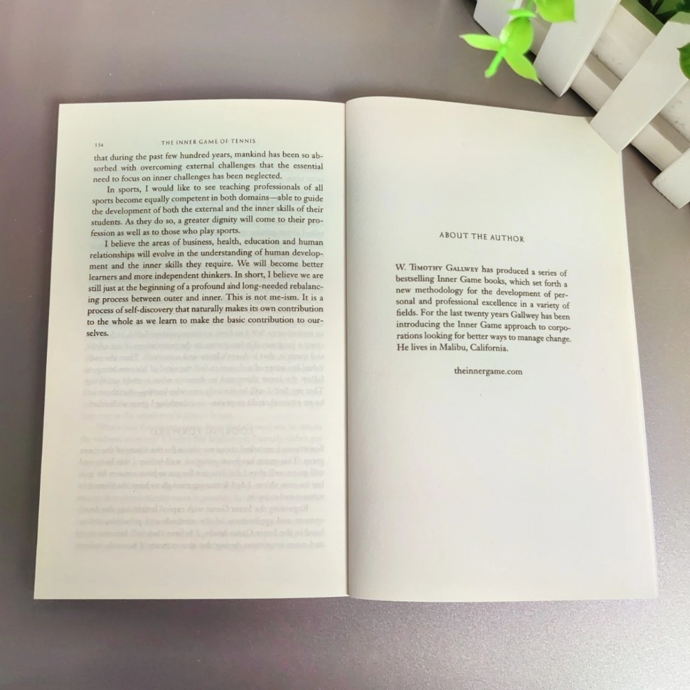 Wewnętrzna gra tenisowa W. Tim – Badminton In English recenzja i cena