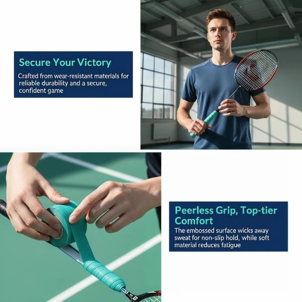 Taśma do owijania rączek rakie – Badminton Materi recenzja i cena