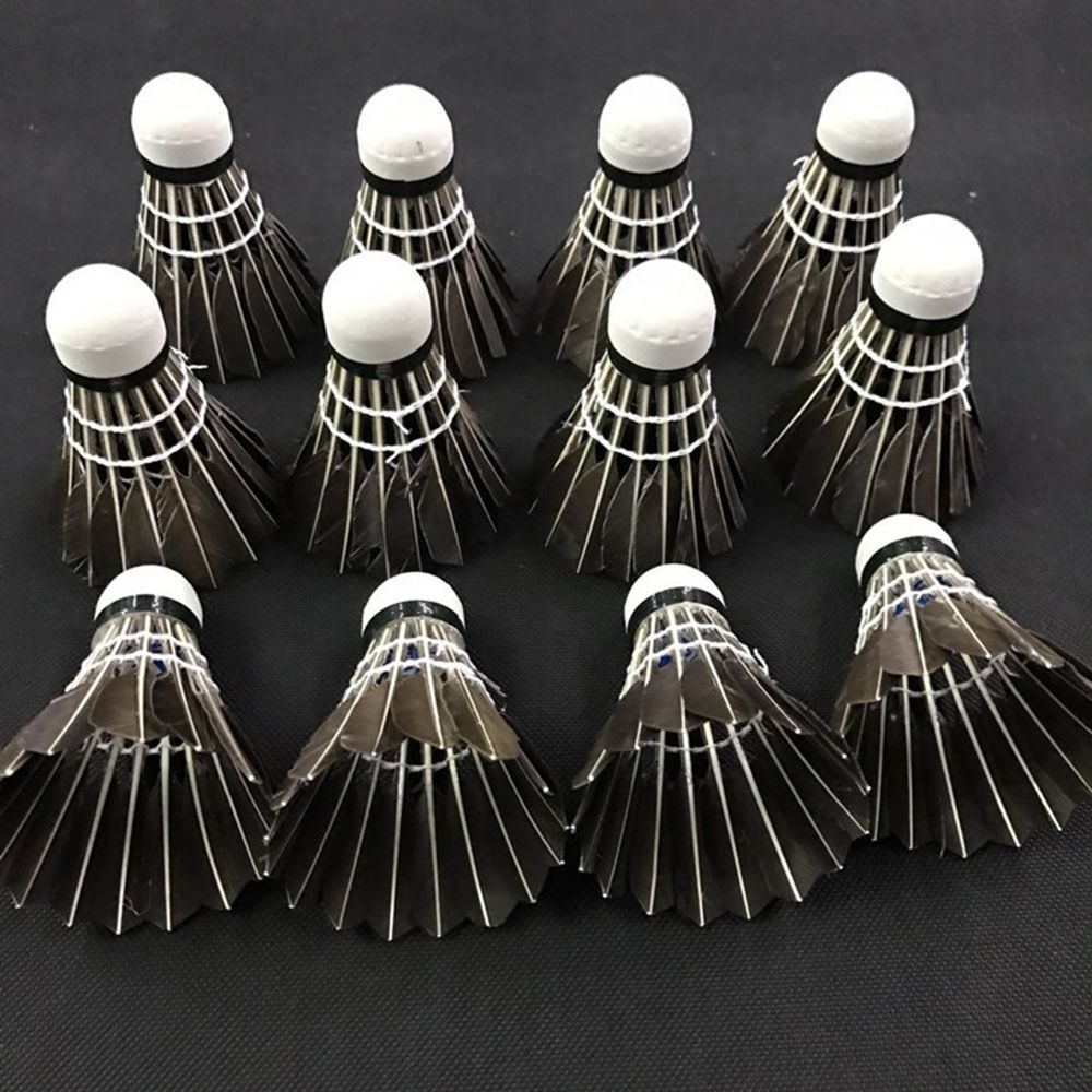3/6/12 szt. Akcesoria Stabilne – Feather Shuttlecock recenzja i cena