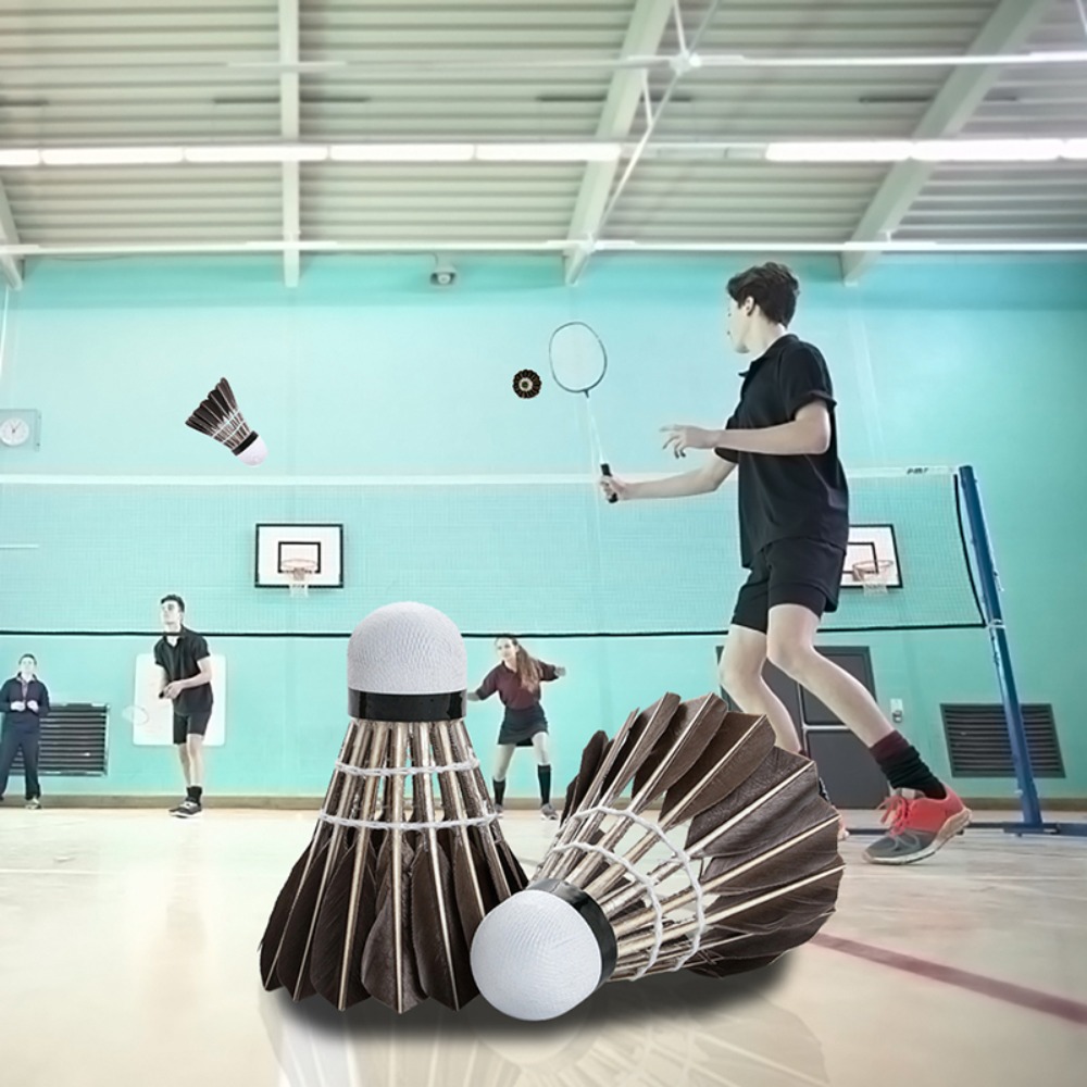 3/6/12 szt. Akcesoria Stabilne – Feather Shuttlecock recenzja i cena