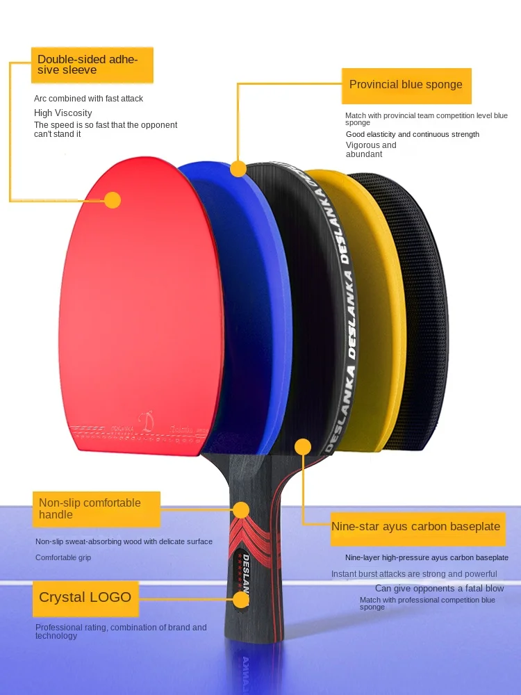 Rakieta do tenisa stołowego Pr – Badminton Racket Carbon recenzja i cena